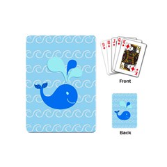 Playing In The Waves Playing Cards (mini)