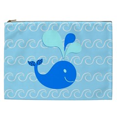 Playing In The Waves Cosmetic Bag (xxl) by StuffOrSomething