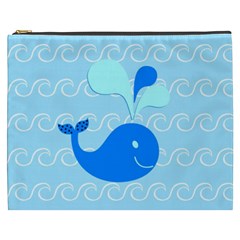 Playing In The Waves Cosmetic Bag (xxxl)