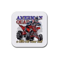 American Quad Rubber Coaster (square) by MegaSportsFan