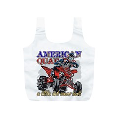 American Quad Full Print Recycle Bag (s) by MegaSportsFan