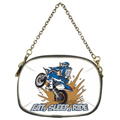 Eat Sleep Ride Motocross Chain Purse (one Side) by MegaSportsFan