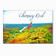 Chimney Rock Overlook Air Brushed Postcards 5  X 7  (10 Pack) by Majesticmountain