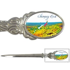 Chimney Rock Overlook Air Brushed Letter Opener by Majesticmountain