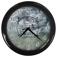 Once Upon A Time Wall Clock (black)