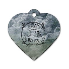 Once Upon A Time Dog Tag Heart (one Sided)  by StuffOrSomething