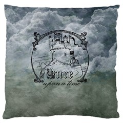 Once Upon A Time Large Cushion Case (single Sided)  by StuffOrSomething