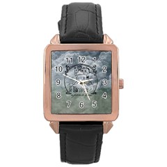 Once Upon A Time Rose Gold Leather Watch  by StuffOrSomething