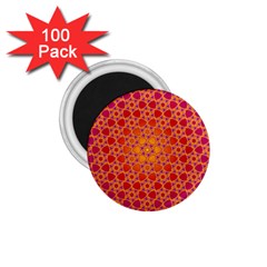 Radial Flower 1 75  Button Magnet (100 Pack)