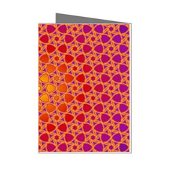 Radial Flower Mini Greeting Card (8 Pack)