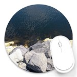 Atlantic Ocean 8  Mouse Pad (Round) Front