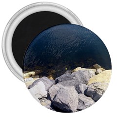 Atlantic Ocean 3  Button Magnet by DmitrysTravels