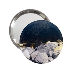 Atlantic Ocean Handbag Mirror (2 25 ) by DmitrysTravels