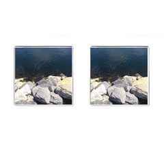 Atlantic Ocean Cufflinks (square)