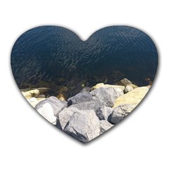 Atlantic Ocean Mouse Pad (heart) by DmitrysTravels