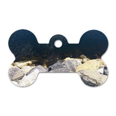 Atlantic Ocean Dog Tag Bone (one Sided)