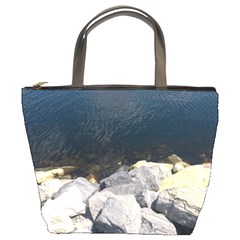 Atlantic Ocean Bucket Handbag by DmitrysTravels