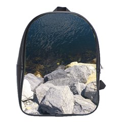 Atlantic Ocean School Bag (xl) by DmitrysTravels