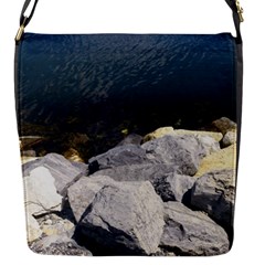 Atlantic Ocean Flap Closure Messenger Bag (small) by DmitrysTravels