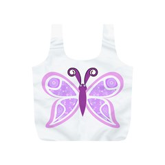 Whimsical Awareness Butterfly Reusable Bag (s) by FunWithFibro