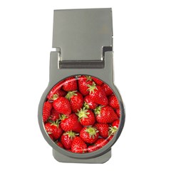 Strawberries Money Clip (round) by SonderSkySecond