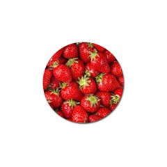 Strawberries Golf Ball Marker 4 Pack