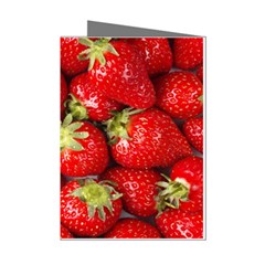 Strawberries Mini Greeting Card (8 Pack)