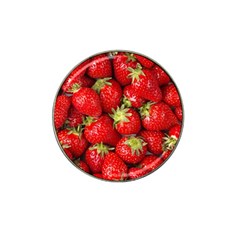 Strawberries Golf Ball Marker 10 Pack (for Hat Clip)