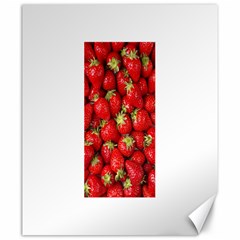 Strawberries Canvas 20  X 24  (unframed)