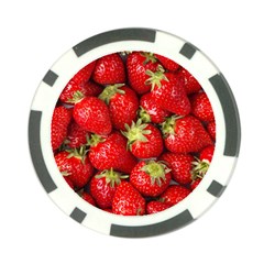 Strawberries Poker Chip