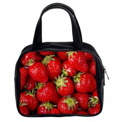 Strawberries Classic Handbag (two Sides)