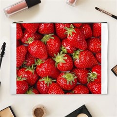 Strawberries Cosmetic Bag (xl)