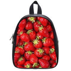 Strawberries School Bag (small) by SonderSkySecond