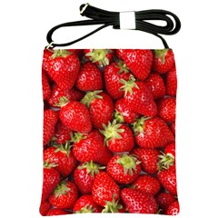 Strawberries Shoulder Sling Bag