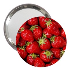 Strawberries 3  Handbag Mirror