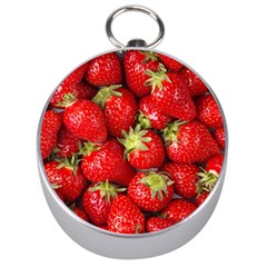 Strawberries Silver Compass