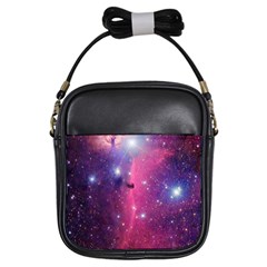 Galaxy Purple Girl s Sling Bag