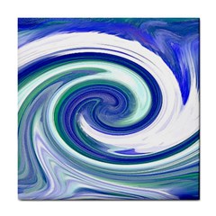 Abstract Waves Ceramic Tile