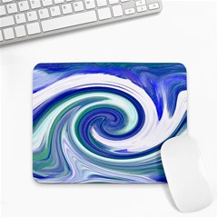 Abstract Waves Small Mouse Pad (rectangle) by Colorfulart23