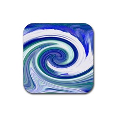 Abstract Waves Drink Coaster (square)