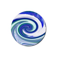 Abstract Waves Drink Coasters 4 Pack (round) by Colorfulart23