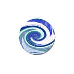 Abstract Waves Golf Ball Marker 10 Pack Front