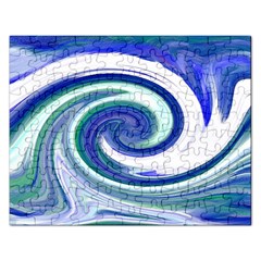 Abstract Waves Jigsaw Puzzle (rectangle)