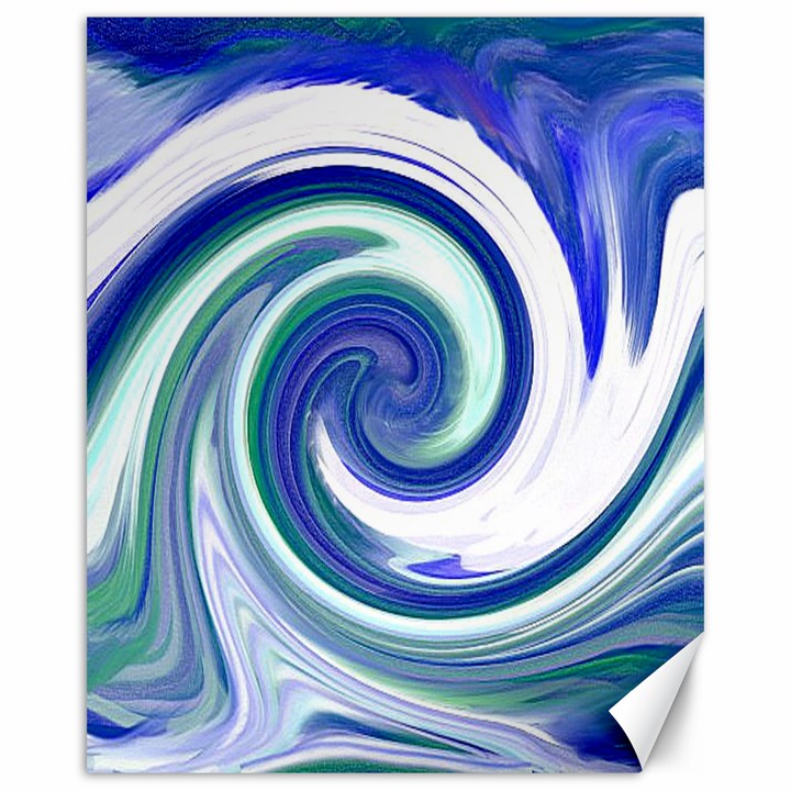 Abstract Waves Canvas 16  x 20  (Unframed)