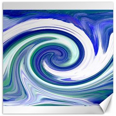 Abstract Waves Canvas 20  X 20  (unframed) by Colorfulart23