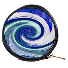 Abstract Waves Mini Makeup Case