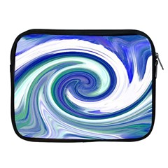 Abstract Waves Apple Ipad Zippered Sleeve by Colorfulart23