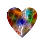 Fractal Fantasy Magnet (Heart) Front