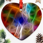 Fractal Fantasy Heart Ornament (Two Sides) Front