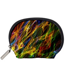 Abstract Smoke Mini Zipper Pouch